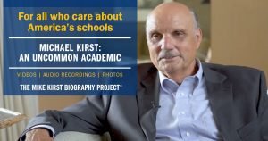 The Mike Kirst Biography Project Banner